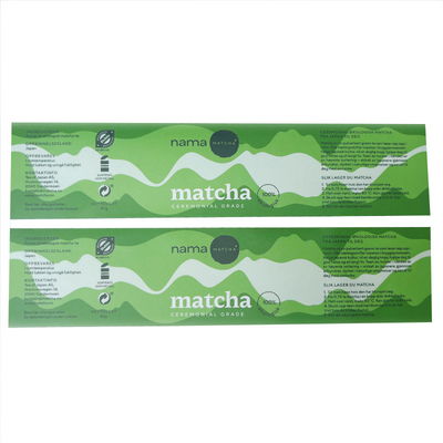 Acondicionamiento de los alimentos adhesivo de la etiqueta engomada de Logo Custom Bottle Label Waterproof