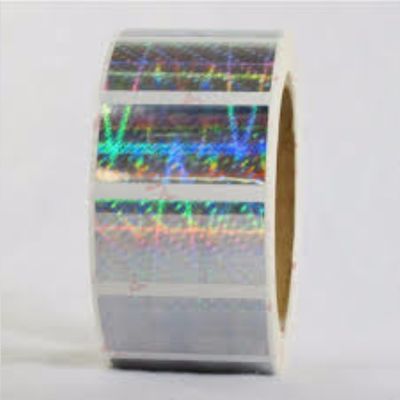 2.as etiquetas engomadas de mudanza del holograma de la seguridad el rallar 3D de 2 * de los 3cm