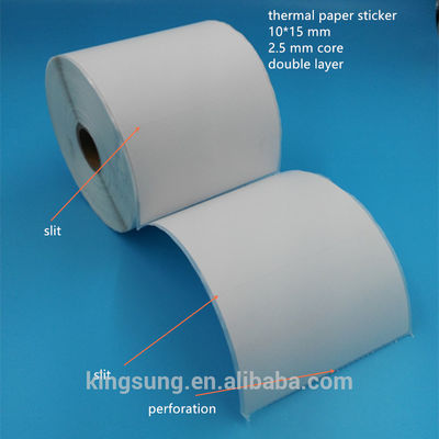 El rollo desprendible del espacio en blanco del color de Pantone etiqueta/las etiquetas en blanco para la impresión