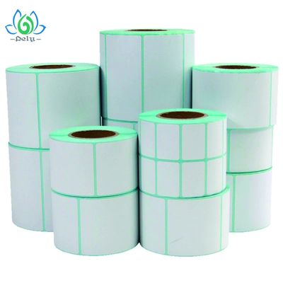 Altas etiquetas autoadhesivas en blanco adhesivas del disco de vinilo de la prenda impermeable, etiquetas en blanco del rollo