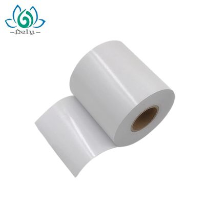 La termal imprimió las etiquetas de los 58mm*65m 80gsm Linerless, etiquetas personalizadas de la etiqueta engomada
