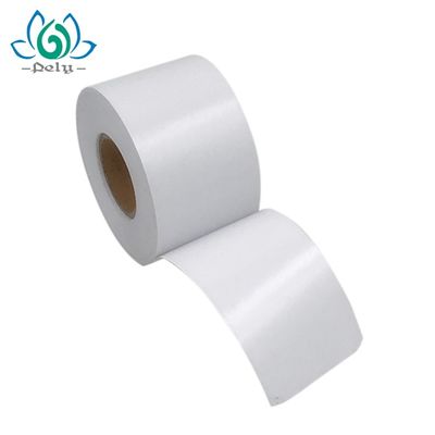 La termal imprimió las etiquetas de los 58mm*65m 80gsm Linerless, etiquetas personalizadas de la etiqueta engomada