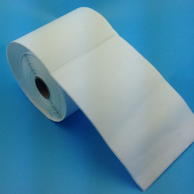 4*6” 250pcs/etiquetas de envío de encargo del rollo, etiqueta de envío en blanco