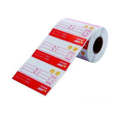 código de barras altamente adhesivo de 85x11m m que imprime etiquetas de envío de encargo