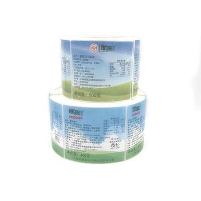 Etiquetas engomadas del acondicionamiento de los alimentos del papel/PVC para el bocado fresco del carne de la carne de vaca o picada de la carne