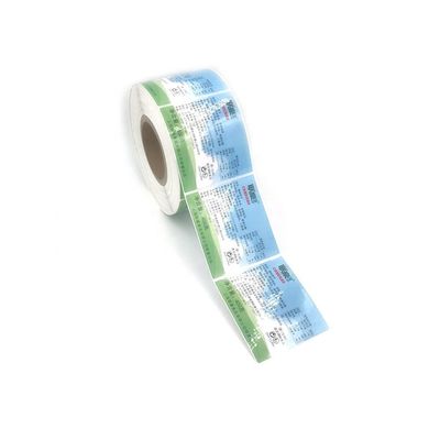 Etiquetas engomadas del acondicionamiento de los alimentos del papel/PVC para el bocado fresco del carne de la carne de vaca o picada de la carne