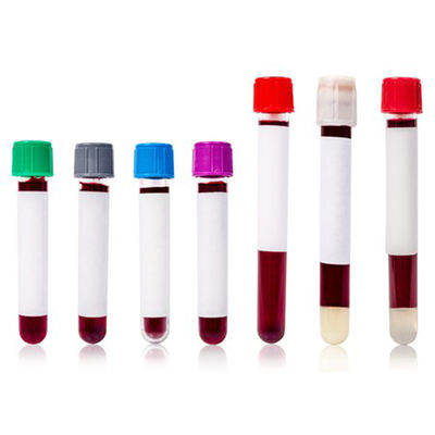 Etiquetas de advertencia de impresión ULTRAVIOLETA de la medicación de OPP para el tubo de la colección de la sangre