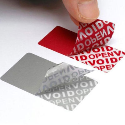 Etiquetas engomadas olográficas falsas antis del vinilo de la seguridad ISO9001
