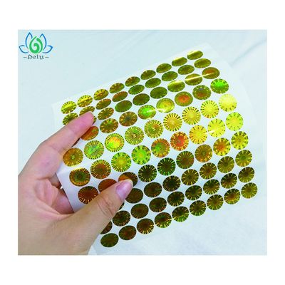 El holograma de la prenda impermeable 3D de Oilproof trata de forzar etiquetas evidentes de la seguridad
