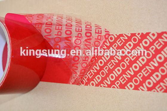 Oferta adhesiva de BOPP que imprime la cinta de empaquetado de la seguridad