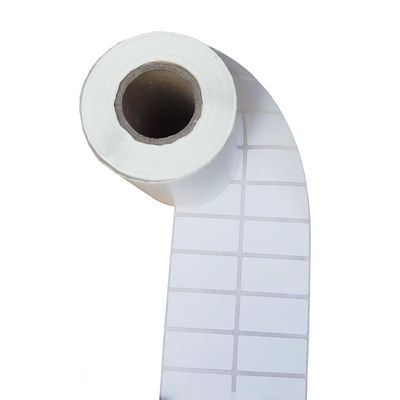 Etiquetas de código de barras de encargo del alto supermercado blanco adhesivo del color
