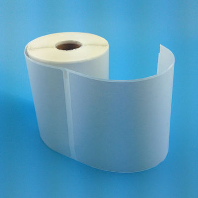 Etiqueta en blanco adhesiva Rolls del chorro de tinta rectangular para las tiendas