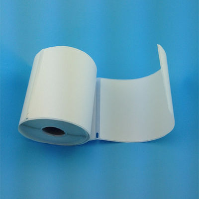 Etiqueta en blanco adhesiva Rolls del chorro de tinta rectangular para las tiendas