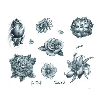 Etiquetas engomadas temporales disponibles del tatuaje del cuerpo