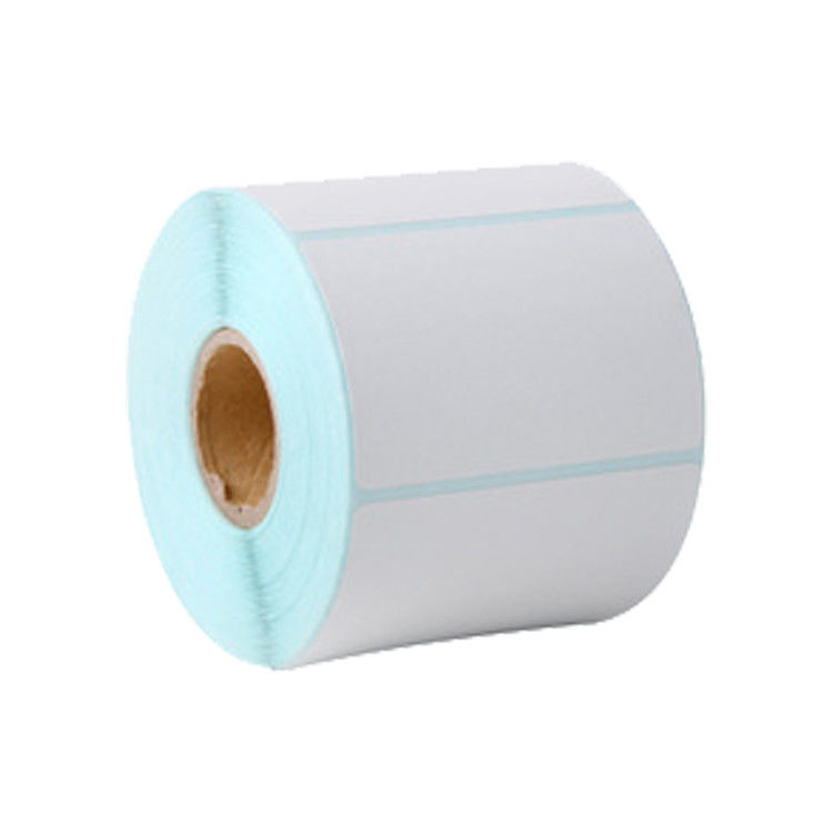La forma cortada con tintas CMYK colorea las etiquetas en blanco impermeables ISO9001 2000