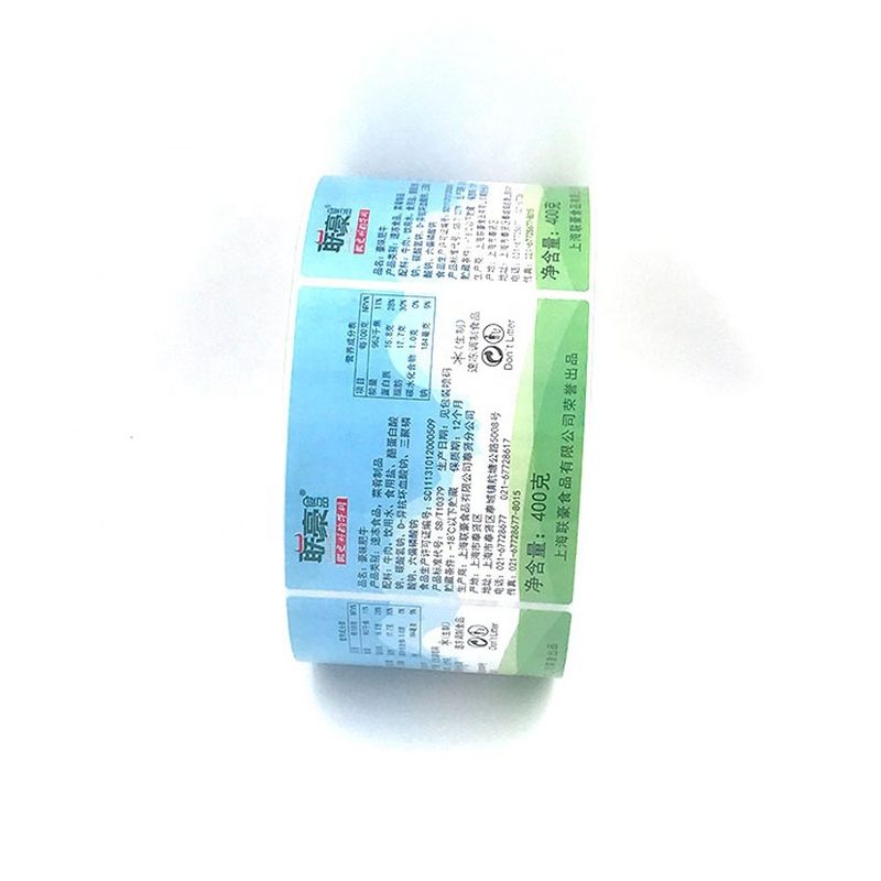 Etiquetas engomadas del acondicionamiento de los alimentos del papel/PVC para el bocado fresco del carne de la carne de vaca o picada de la carne
